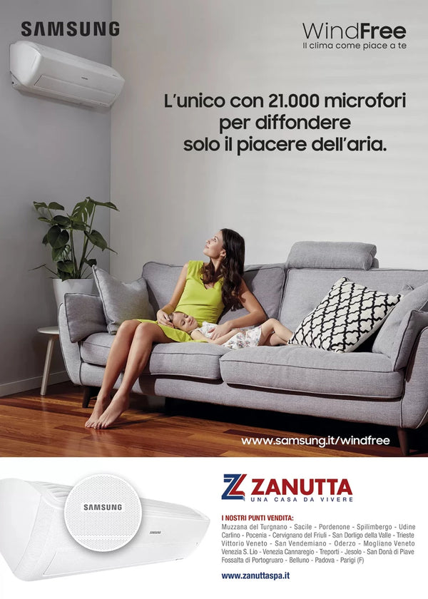CLIMATIZZATORE SAMSUNG WIND FREE: IL CLIMA COME PIACE A TE, DOVE PIACE A TE
