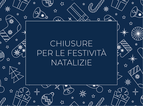 Chiusure per le festività natalizie 2024