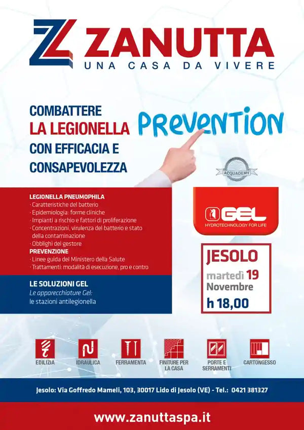 Prevenire la legionella