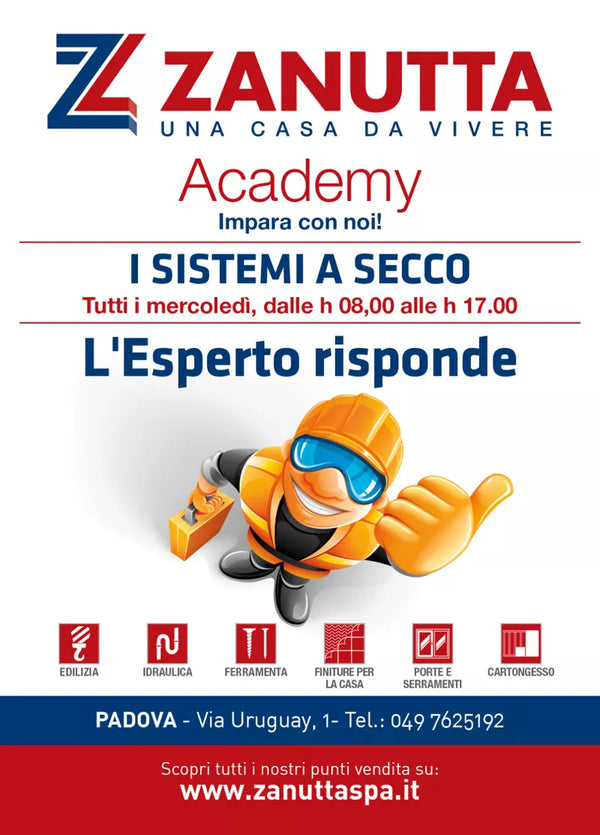 I sistemi a secco Zanutta Academy