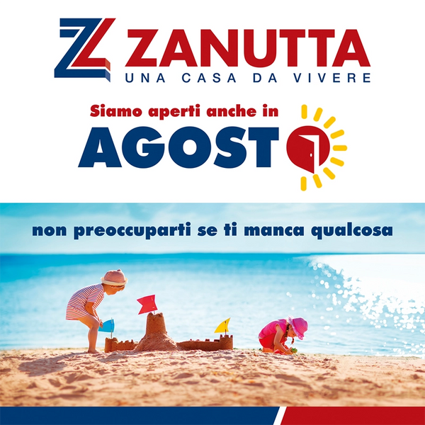 Zanutta rimane aperto in Agosto