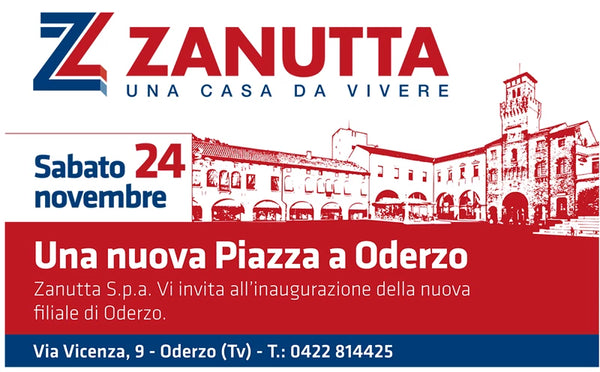NUOVA FILIALE A ODERZO: SABATO 24 NOVEMBRE L’INAUGURAZIONE CON GIUSEPPE GIACOBAZZI