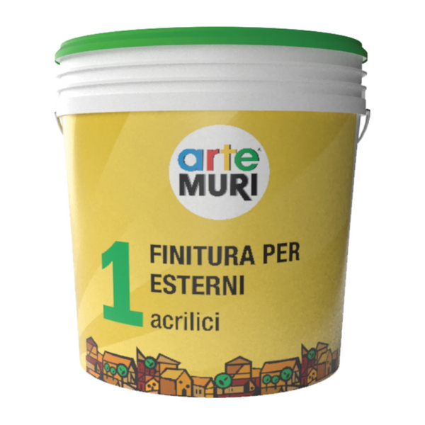 Idropittura al quarzo per esterni UNO FILL Grigolin bianco 15 litri