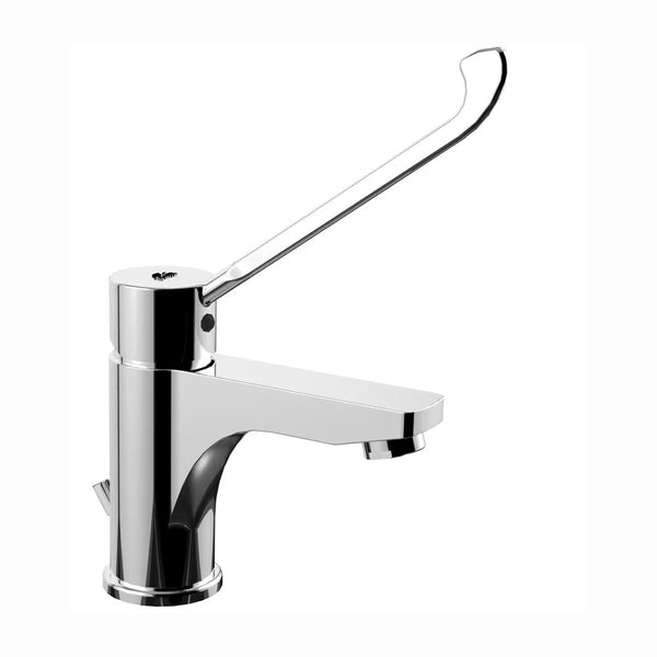 Miscelatore Lavabo RED con leva clinica e scarico automatico 1"1/4 G RED305CR