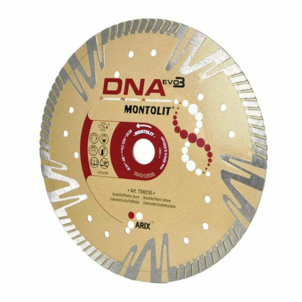Montolit DNA TXH230 disco diamantato 230x22,2 mm