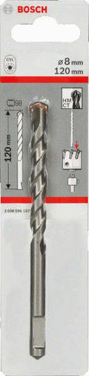 Bosch punta di centraggio per gambi porta corona, SDS-plus ed esagonale 8 mm, 120 mm
