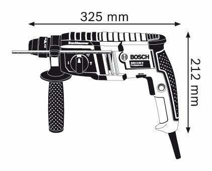 Bosch GBH 2-20 D Martello perforatore con attacco SDS-plus