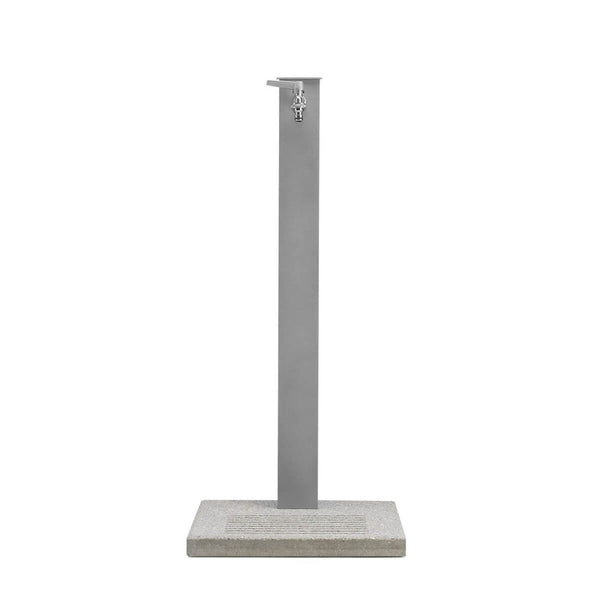 Fontana da giardino con base 40x40 cm, alluminio - Bel-Fer 42/QBM.14