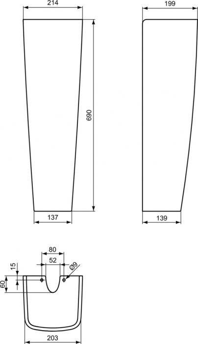 Ideal Standard SERIE 21 colonna