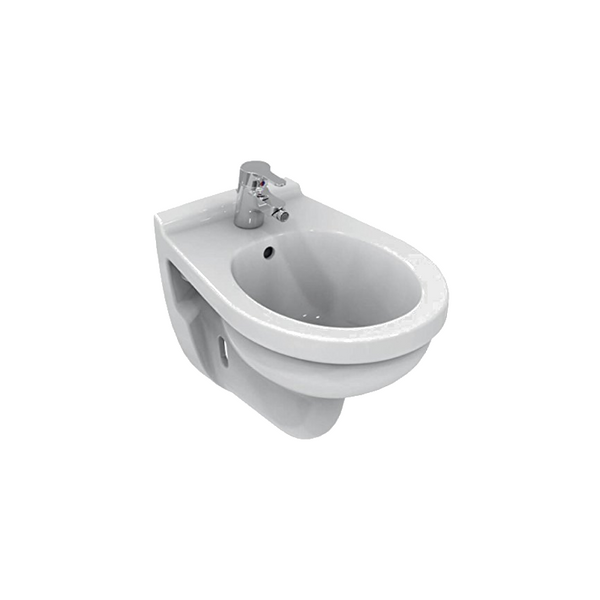 Bidet sospeso QUARZO Ceramica Dolomite E886101 monoforo bianco