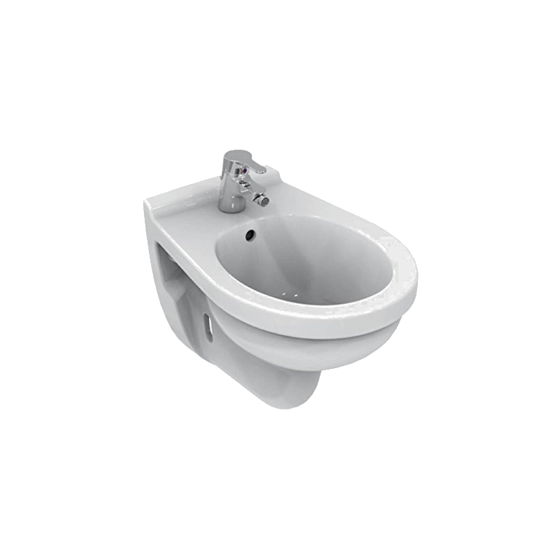 Bidet sospeso QUARZO Ceramica Dolomite E886101 monoforo bianco