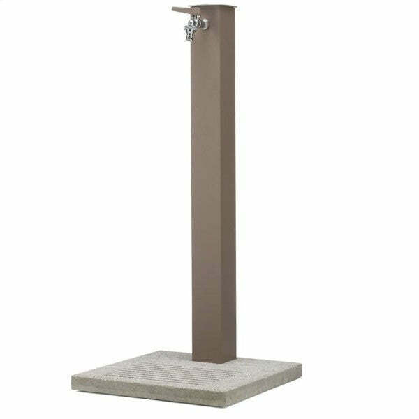 Fontana da giardino base 40x40 cm, tortora - Bel-Fer 42/QBM.16