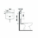 Kariba SLIM 116 cassetta esterna a zaino bianca