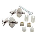 Ideal Standard set cerniere rallentate TV04767 per sedili Connect Air, Strada II, Tesi ed Esedra