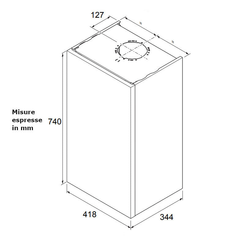 Caldaia a condensazione combinata Thema Condens 30 CS/1 Hermann 0010025120