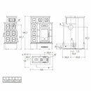 Piazzetta ORTISEI BCS stubotto a legna 11,1 kW