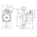 Wilo STAR-Z 25/6-3 pompa di ricircolo acqua potabile 180 mm 1"1/2