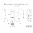 Piazzetta P120 stufa a pellet 8,5 kW