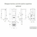 Piazzetta P120 T stufa a pellet 8,5 kW