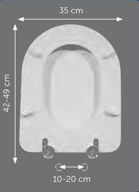 Sedile compatibile Cesame Sintesi bianco
