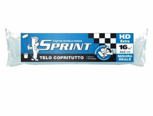 Sprint Telo copritutto 4x4m gr.107 HD cartene