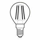 Century Incanto lampada a led a sfera E27 4W 2700K
