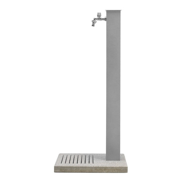 Fontana da giardino con base 40x40 cm, alluminio - Bel-Fer 42/QBM.14