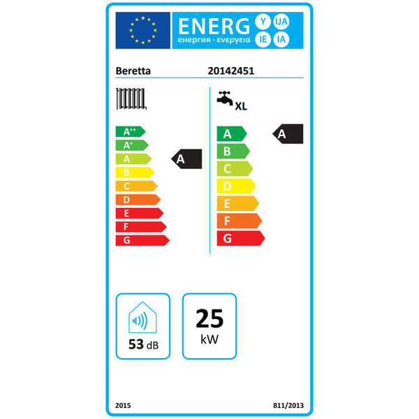 Caldaia a condensazione con accumulo Beretta Mynute Boiler Green 25 BSI