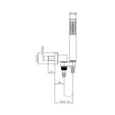 Set doccetta Cube C55001 Bossini con flessibile e supporto
