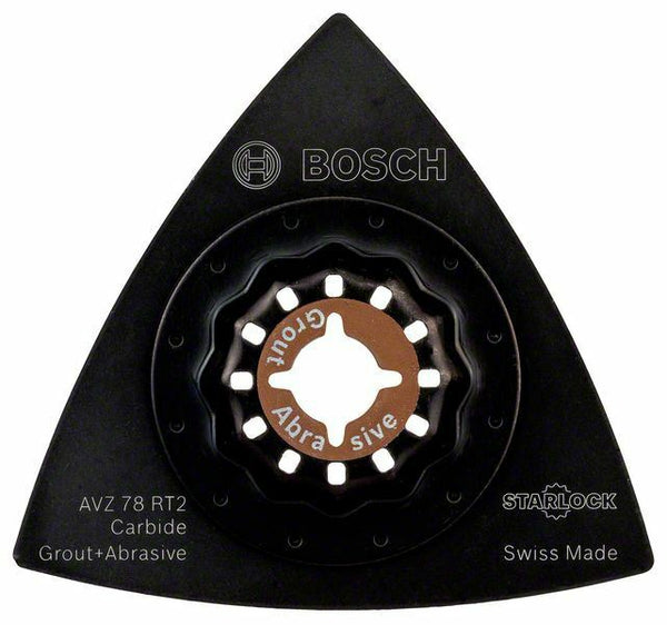 Bosch AVZ 78 RT piastra di levigatura RIFF in metallo duro, 78 mm