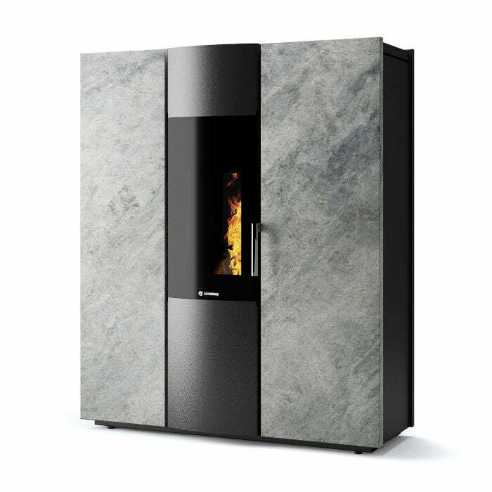 CS Thermos Thema H2O 21 pietra termostufa a pellet/biomassa