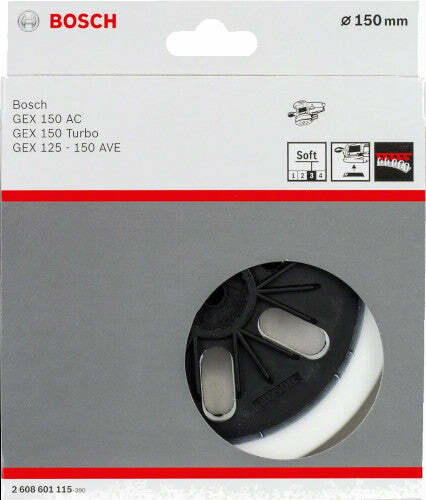 Bosch platorello morbido, diametro 150 mm