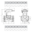 Dab Evoplus Small B 110/220.32 M circolatore elettronico 180 W