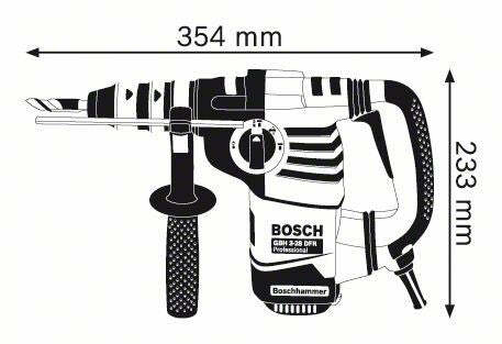 Bosch GBH 3-28 DFR Martello perforatore con attacco SDS-plus