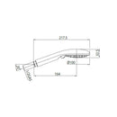 Doccetta Syncronia/3 B00805 Bossini a 3 getti