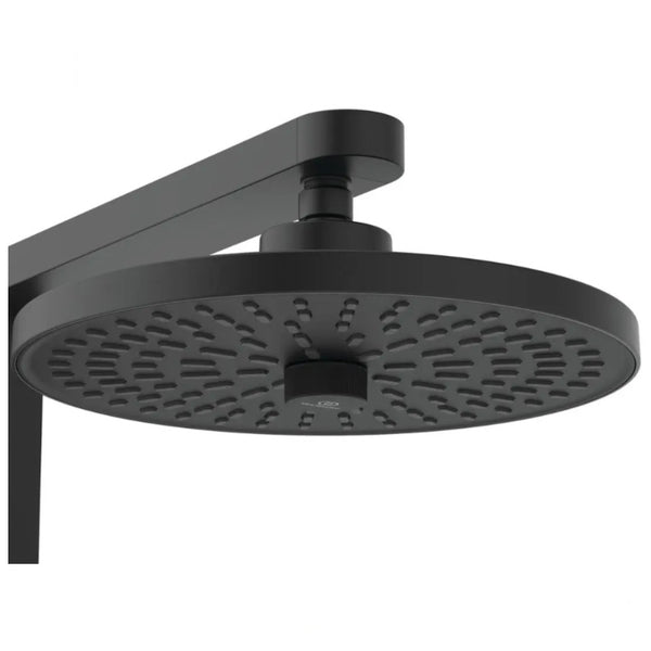 Colonna doccia Ceratherm Alu+ BD583XG Ideal Standard con doccetta e soffione nero seta opaco