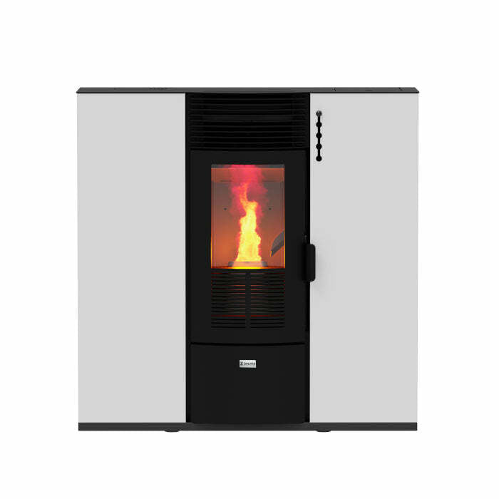 Zanutta TERRA 10C stufa a pellet 9,72 kW - bianco