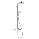 Colonna doccia Crometta Showerpipe 160 Hansgrohe con termostatico Ecostat Universal