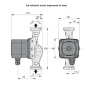 Calpeda NCE EI 25-70/130 circolatore per riscaldamento ad alta efficienza 56 W 70P12110000