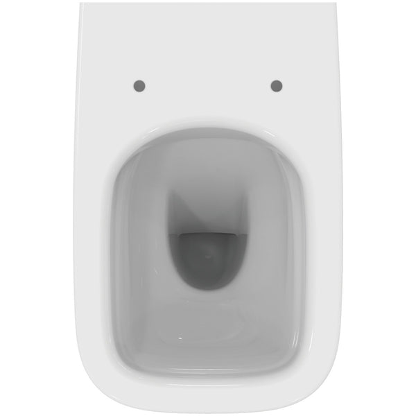 Ideal Standard i.life A vaso a terra filo parete RimLS+ scarico traslato bianco europeo T463101