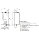 Caldaia a doppia condensazione MYplus 24 P Cosmogas 1G5500008 da interno da 24 kW