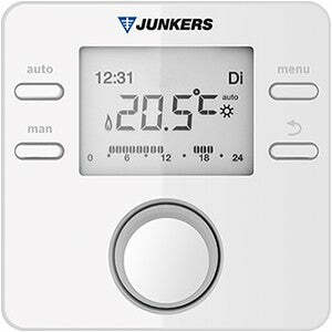 Bosch-Junkers centralina climatica a programmazione settimanale CW100