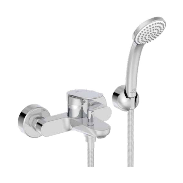 Set miscelatore vasca/doccia esterno Ceralife O BE115AA con doccetta e flessibile