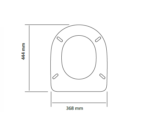 Colbam sedile compatibile Ceramica Dolomite Alpina-Quadrarco, Clodia