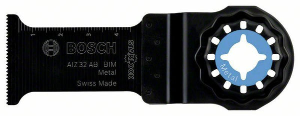 Bosch AIZ 32 AB Metal lama BIM per taglio metallo non temprato, 32 x 30 mm