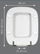 Sedile compatibile Ideal Standard Tesi Design bianco