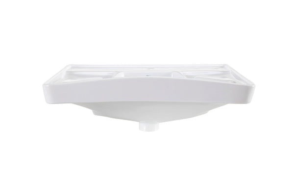 Lavabo ergonomico con poggia gomiti Ponte Giulio 140 B40CMS14