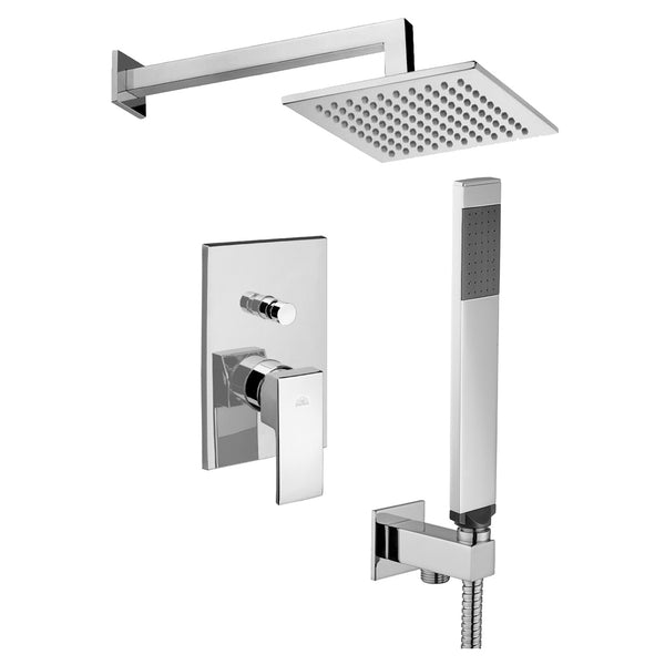 Set doccia PAFFONI KITLES015CR con miscelatore, soffione e doccetta