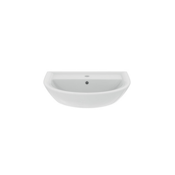 Lavabo QUARZO e EUROVIT W332301 600 x 470 mm bianco europeo