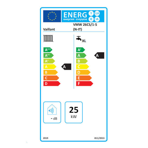 Vaillant ecoTEC plus VMW 26CS/1-5 (N-IT) caldaia murale a condensazione 10022020